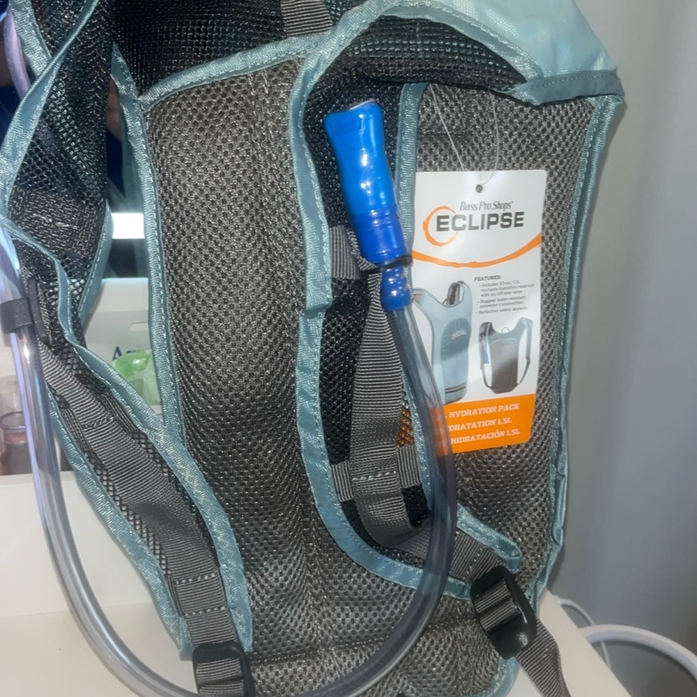 Bass Pro Shop Eclipse Hydration Pack for hiking